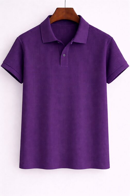Waffle Knit Polo