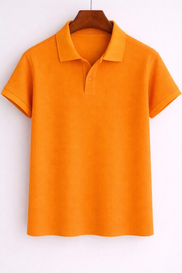 Waffle Knit Polo