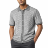 The Regal Knit Button Up Polo Shirt