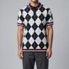 Argyle Knitted Polo Shirts