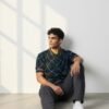 Argyle Knitted Polo Shirts