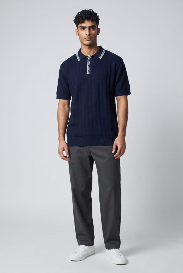 Textured Knit and polo shirts