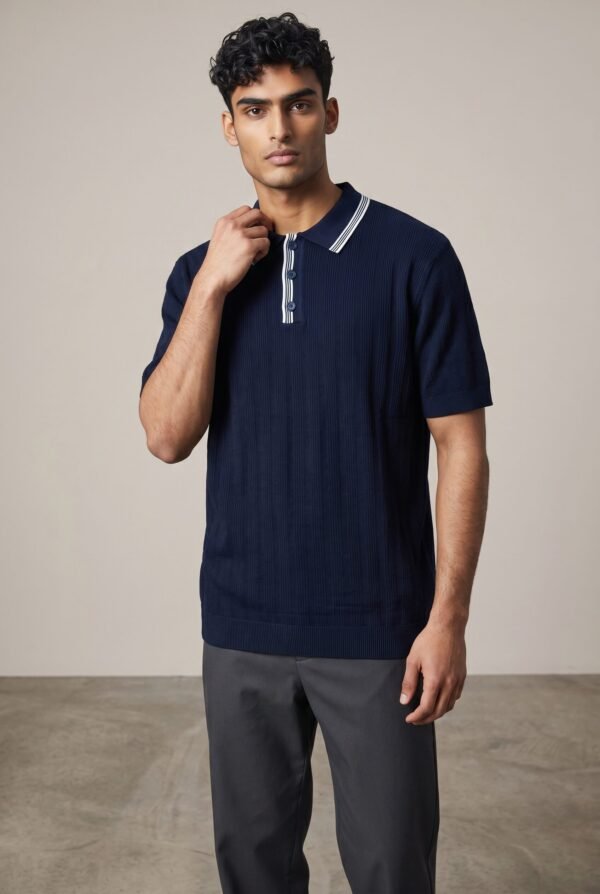Textured Knit and polo shirts
