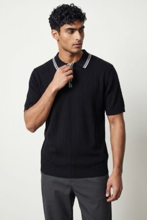 Textured Knit and polo shirts