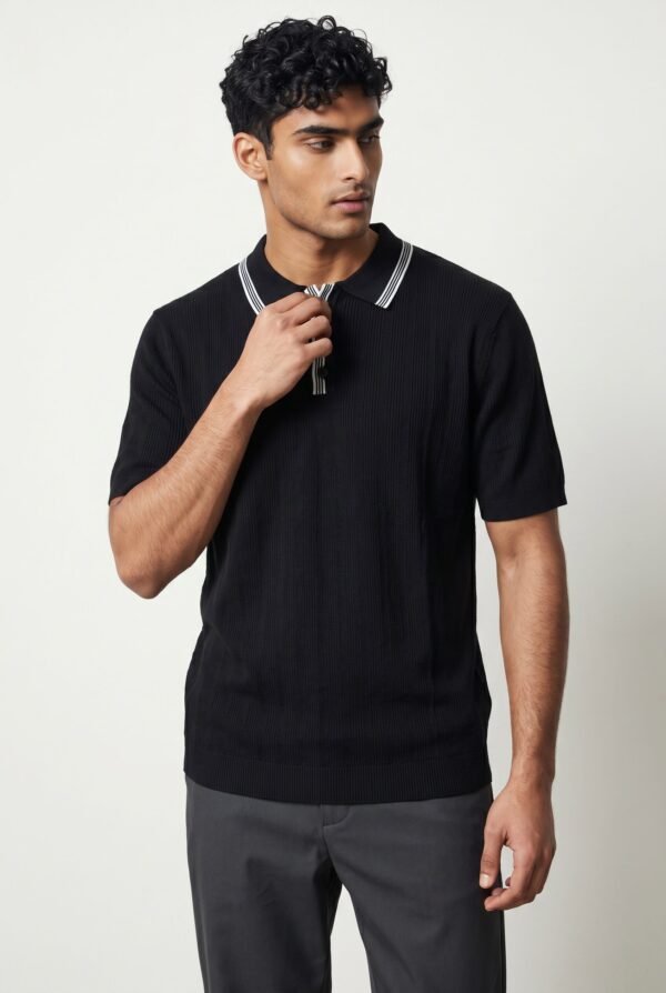 Textured Knit and polo shirts