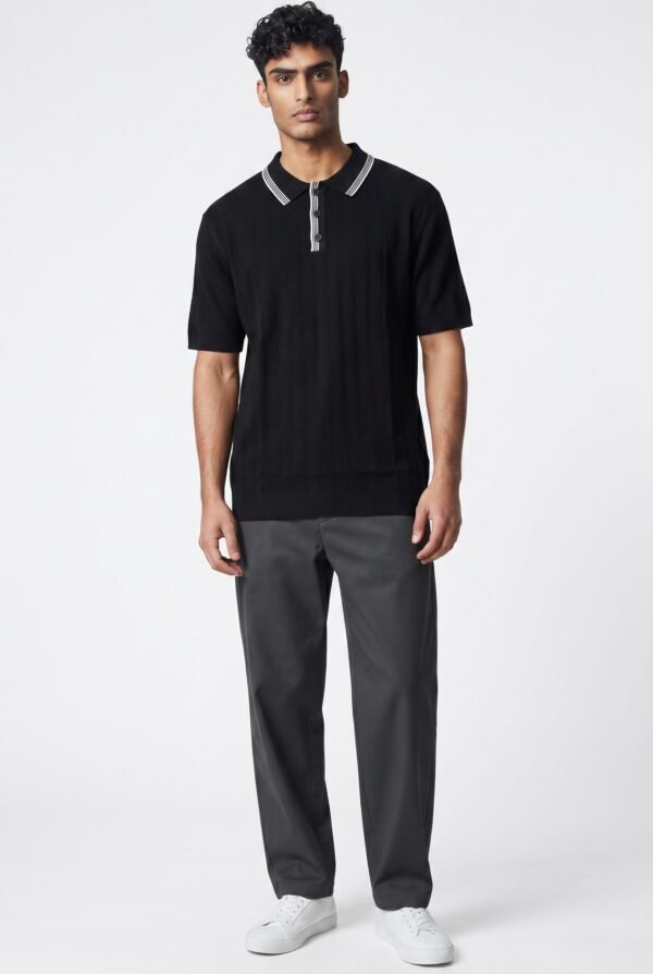 Textured Knit and polo shirts