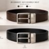 Leather Reversible 2 in 1 belt