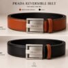 Leather Reversible 2 in 1 belt