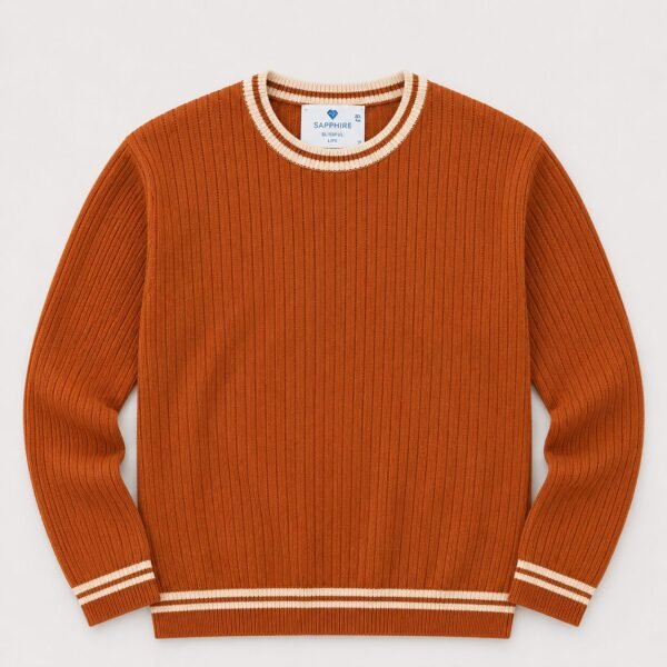 Long Sleeves Crewneck -100% cotton