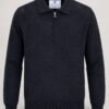 Long Sleeves Quarter Zip-100% Cotton