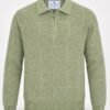 Long Sleeves Quarter Zip-100% Cotton
