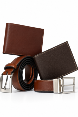 6aab43d4-b23a-4d59-927c-86f7f1514ad4 Executive wallet and belt Set