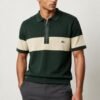Lactose Quarter Zip Polo shirt