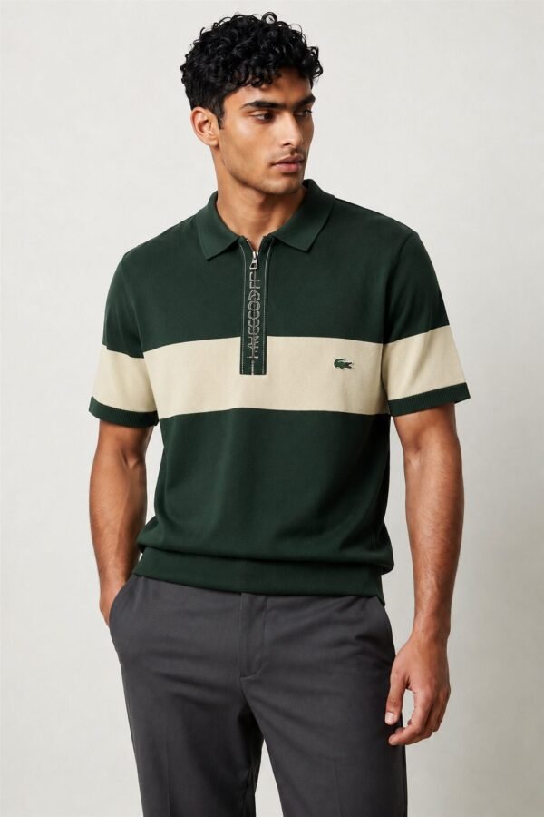 Lactose Quarter Zip Polo shirt