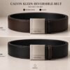 Leather Reversible 2 in 1 belt