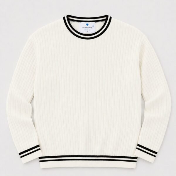 Long Sleeves Crewneck -100% cotton