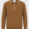 Long Sleeves Quarter Zip-100% Cotton