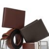 Executive wallet and belt Set