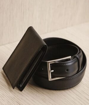 Executive wallet and belt Set