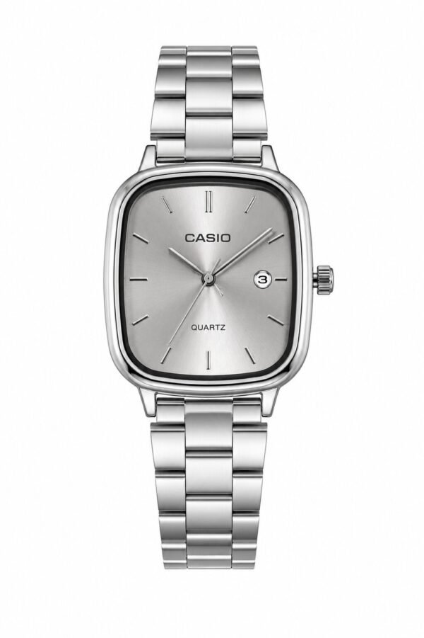 CASIO Square Quartz Watch (Date display)