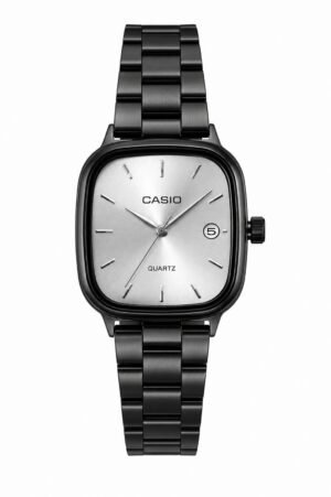 CASIO Square Quartz Watch (Date display)