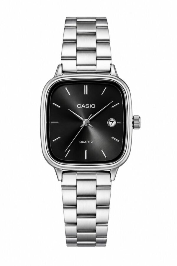 CASIO Square Quartz Watch (Date display)