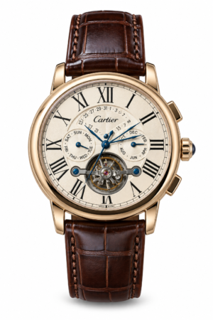 Cartier Leather Strap Watch - Engine