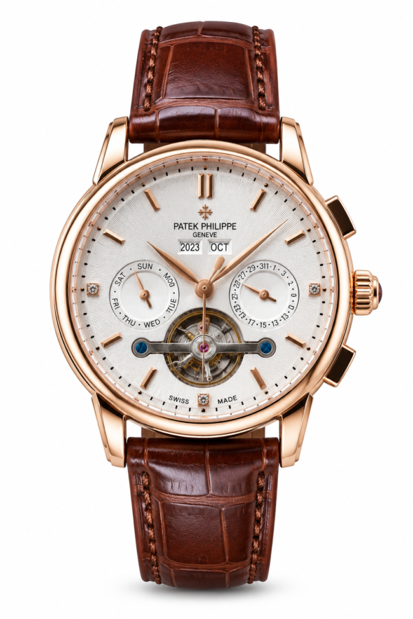Patek Philippe Leather Strap Watch - Engine