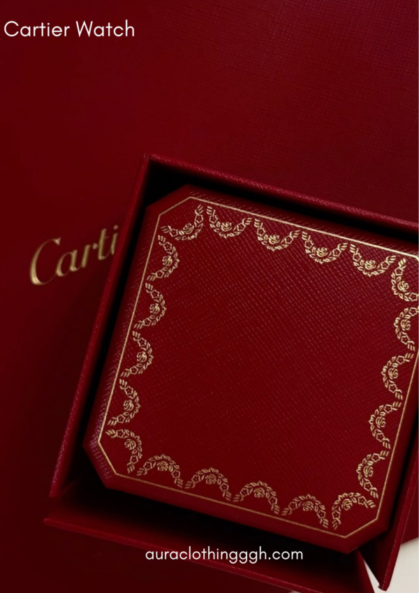 Cartier Leather Strap Watch - Engine